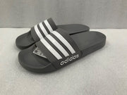Adidas Men's Adilette Shower Slide Grey White GY1891 SIZE 13