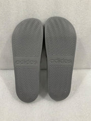 Adidas Men's Adilette Shower Slide Grey White GY1891 SIZE 13