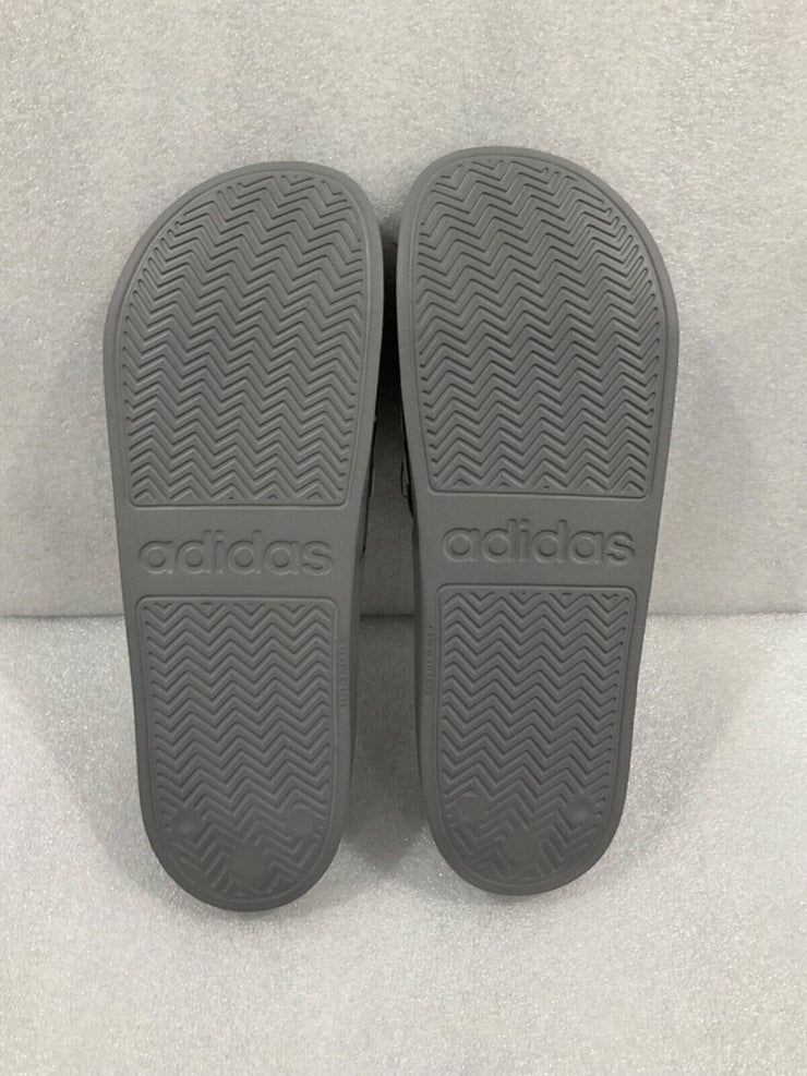 Adidas Men's Adilette Shower Slide Grey White GY1891 SIZE 13