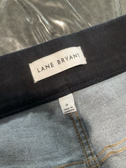 Lane Bryant Navy Pull On High Rise Jegging Pedal Size 22W