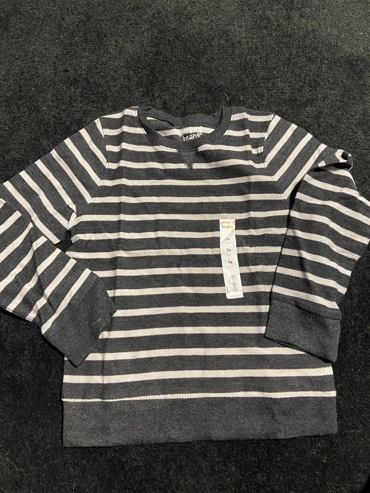 Boys Jumping Beans Striped Sweatshirt
