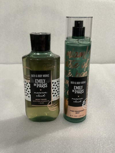 Bath and Body Works Emily In Paris Macaron Cloud Set