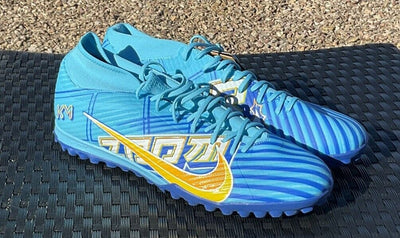 Size 13- Nike Kylian Mbappé X Zoom Mercurial Superfly 9 Academy TF DO9347-400