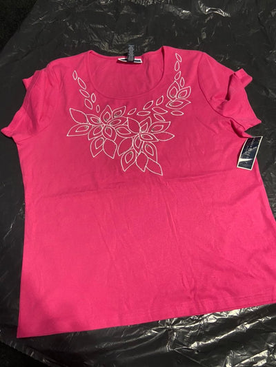 Karen Scott Pink Tee