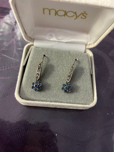 Flower Silver Earrings