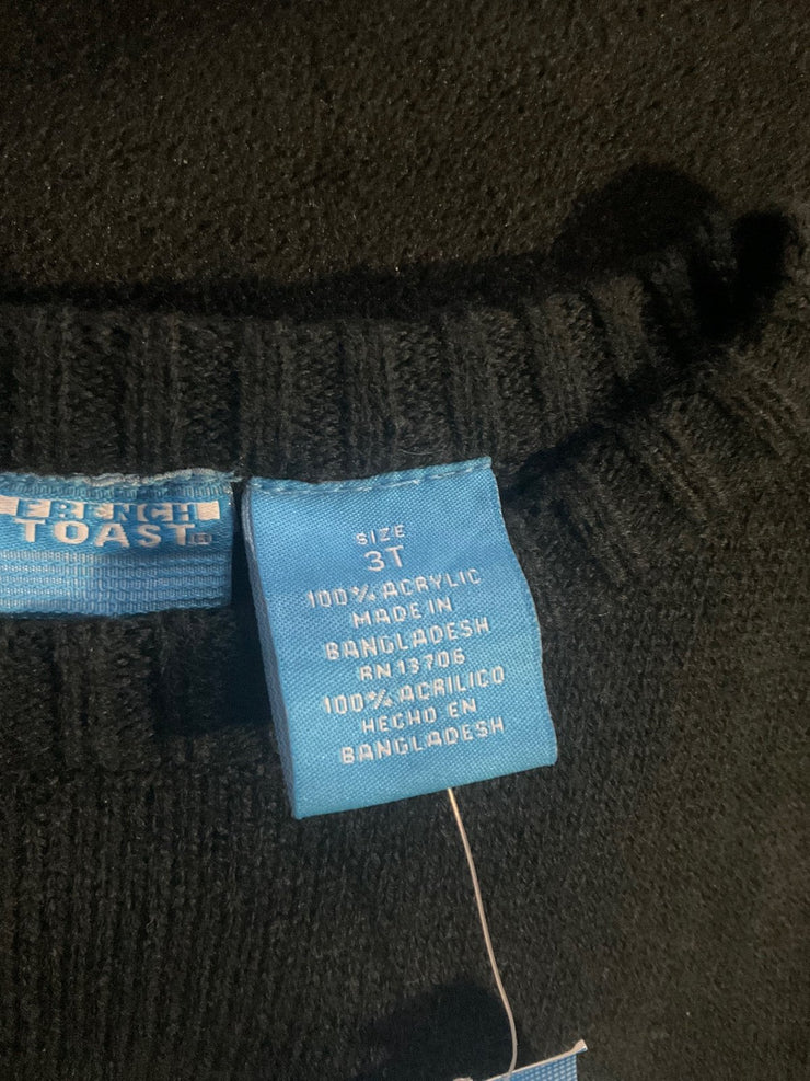 French Toast Black Sweater