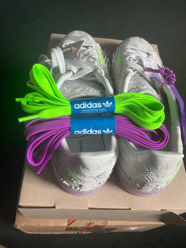 Adidas Youth of Paris White Campus 80s Sneakers