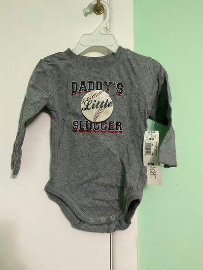 Babies R Us Baseball Long Sleeve Onesie
