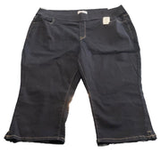 Lane Bryant Navy Pull On High Rise Jegging Pedal Size 22W
