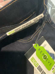 D. Jeans Recycled Denim Butt Lifter Navy Capri Jeans Size 22W