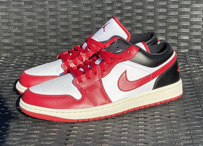 Air Jordan 1 Low Sail Gym Red DC0774-160 Size 12