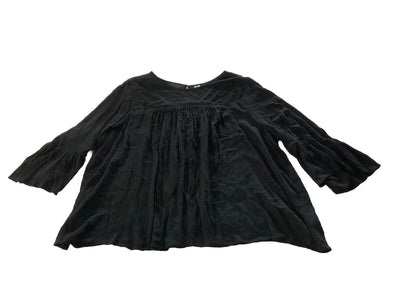 Women’s Old Navy Black Long Sleeve Blouse Size XXL
