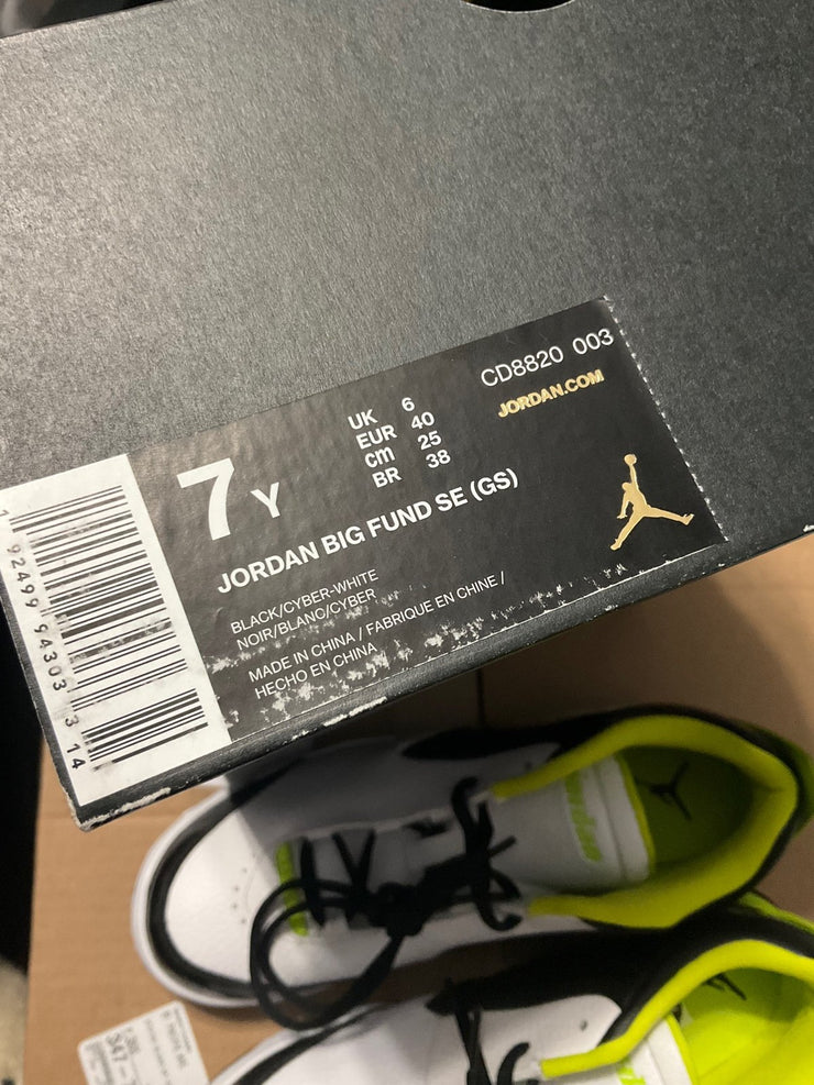 Kids Jordan Big Fund SE GS Sneakers