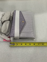 Kate Spade Glitter Tinsel Lilac Frost Flap Envelope Crossbody Bag