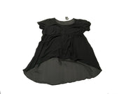 Torrid Black Lexie Chiffon Button Top Size 3X
