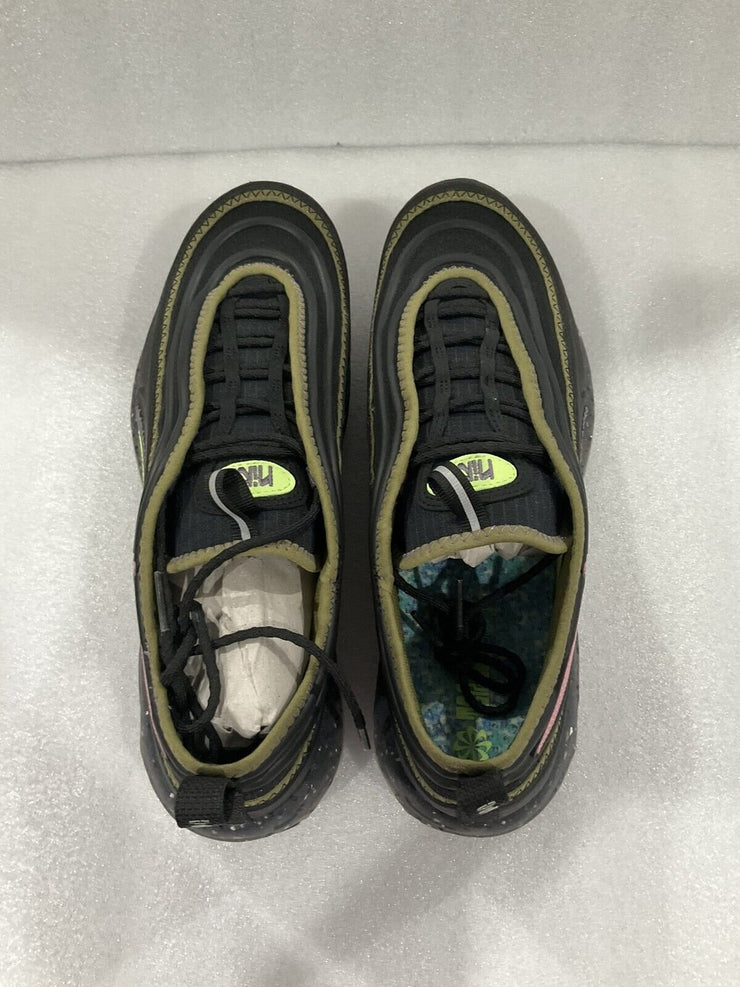 Nike Mens Air Max Terrascape 97 Black Pink Lime DJ5019-004 Size 11.5
