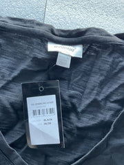Avenue Silver Star Black Elbow Sleeve Tee Size 26/28