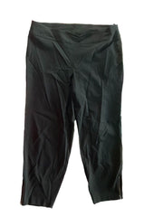 Avenue Black Zipper Super Stretch Pull On Dress Pants SIZE 18