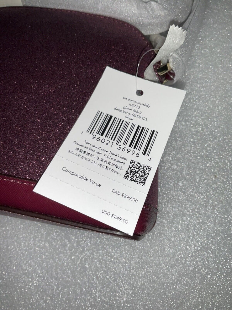 Kate Spade Glitter Tinsel Dome Bag