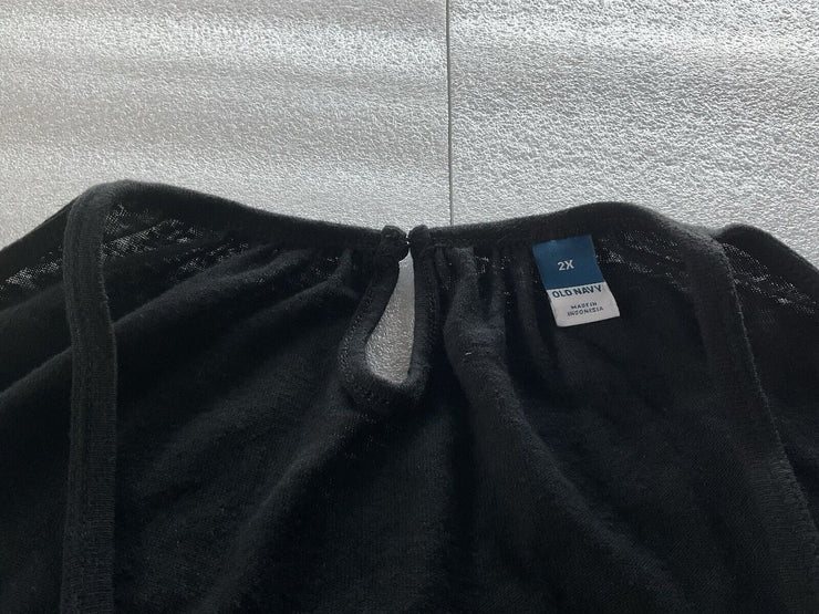 Women’s Old Navy Black Tank Top Size 2X