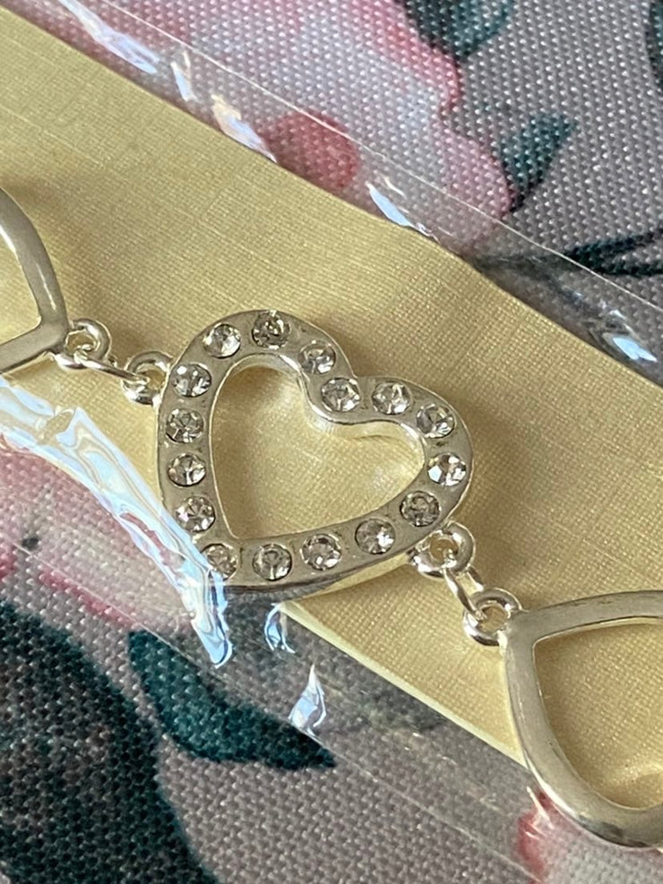 Silver Heart Bracelet
