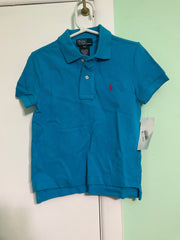 Polo Ralph Lauren Boys Blue Short Sleeve Shirt