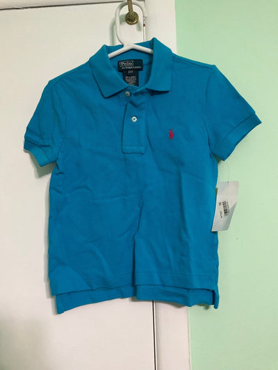 Polo Ralph Lauren Boys Blue Short Sleeve Shirt