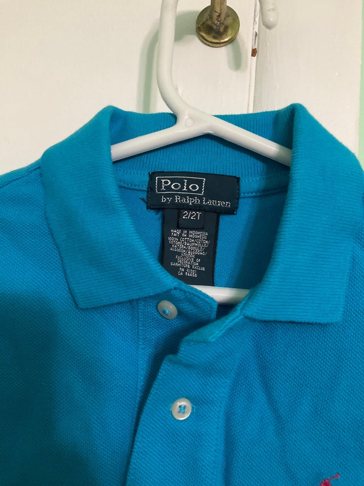 Polo Ralph Lauren Boys Blue Short Sleeve Shirt