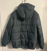 Michael Jordan Boy’s Grey and Black Puff Jacket