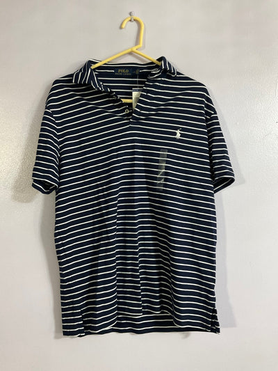 Polo Ralph Lauren Navy w/ White Stripes