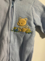 Tuti Fruti Fuzzy Zip Onesie