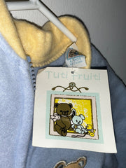Tuti Fruti Fuzzy Zip Onesie