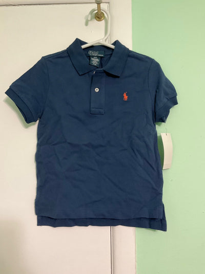 Polo Ralph Lauren Boys Navy Short Sleeve Shirt
