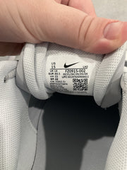 Nike Force Trout 9 Pro MCS Grey White FZ0915-002 Baseball Cleats Size 15