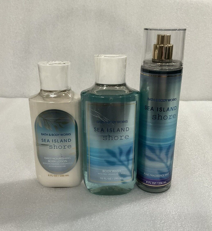 Bath and Body Works Sea Island Shore Set