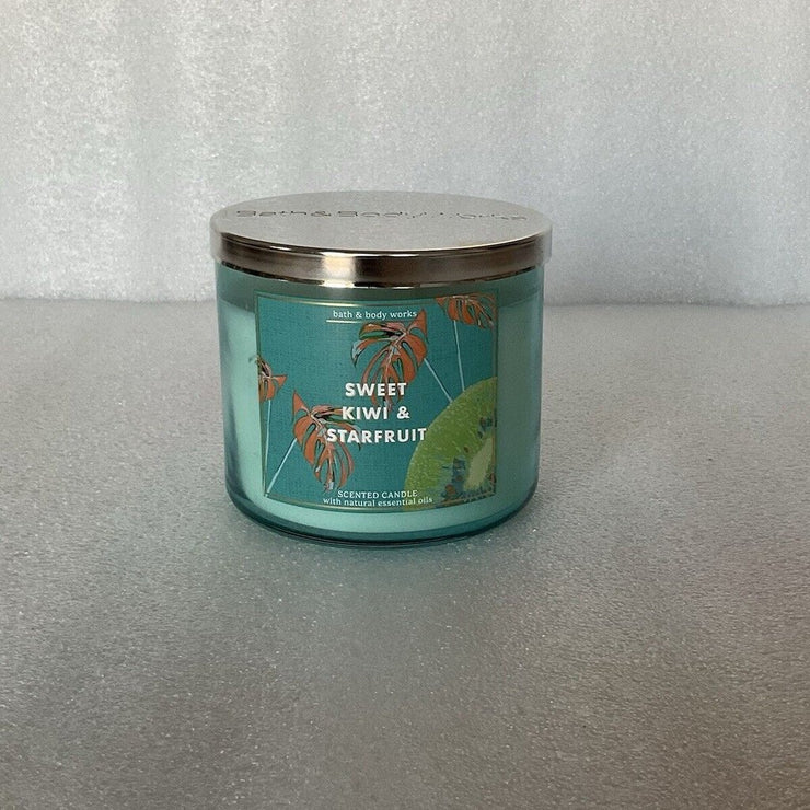 Sweet Kiwi And Starfruit 3 Wick Candle