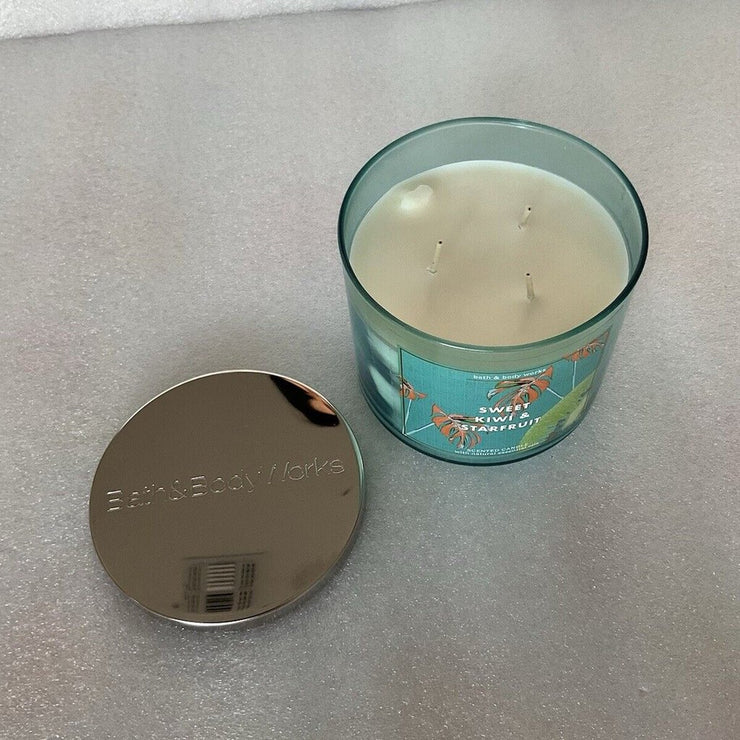 Sweet Kiwi And Starfruit 3 Wick Candle