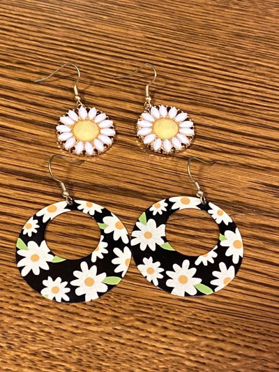 Daisy Earrings Set