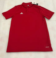 Adidas Kids Entrada 22 Red Polo Size M XL