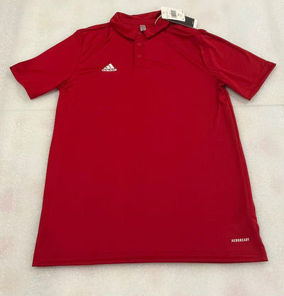 Adidas Kids Entrada 22 Red Polo Size M XL