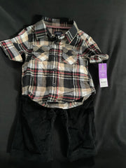 Carter’s Plaid Outfit