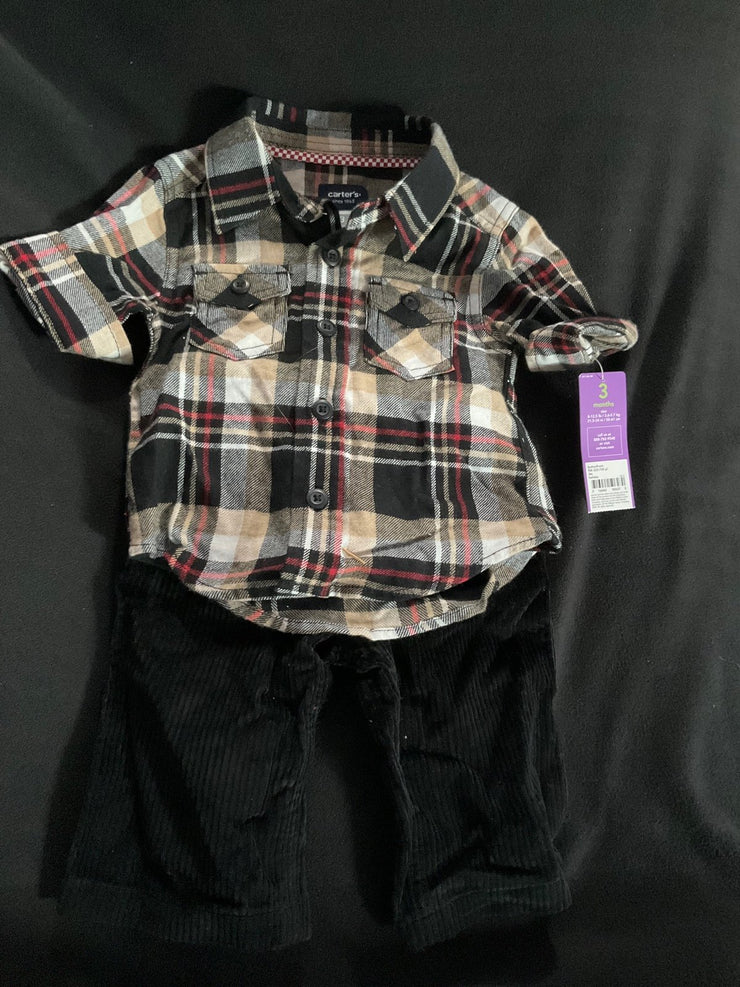 Carter’s Plaid Outfit