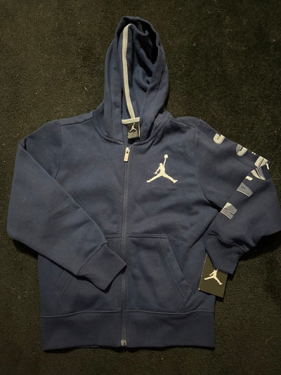 Kids Dark Blue Jordan Jacket