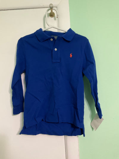 Polo Ralph Lauren Boys Dark Blue Long Sleeve Shirt