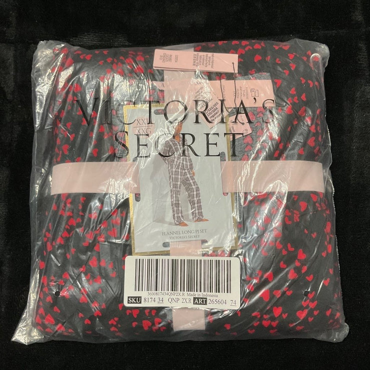 Victoria’s Secret Flannel Long Pajama Set