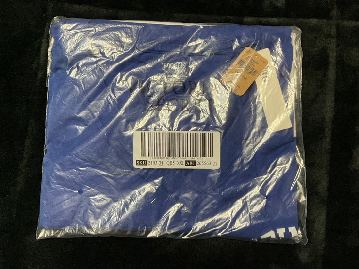 Victoria’s Secret PINK Blue Cropped Tee