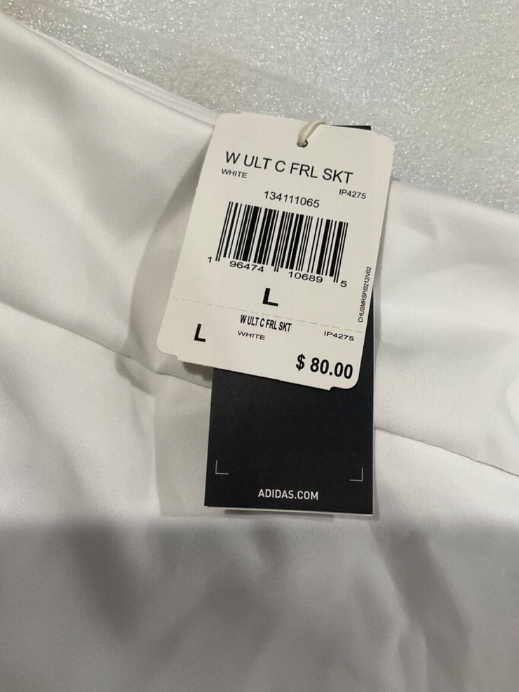 Adidas Women's Ultimate 365 Frill White Skort Size S M L XL
