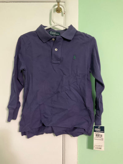 Polo Ralph Lauren Boys Purple Long Sleeve Shirt